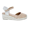 Alpargatas Xti zapatos Mujer modelo 144104 Beige 