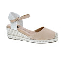 Alpargatas Xti zapatos Mujer modelo 144104 Beige 