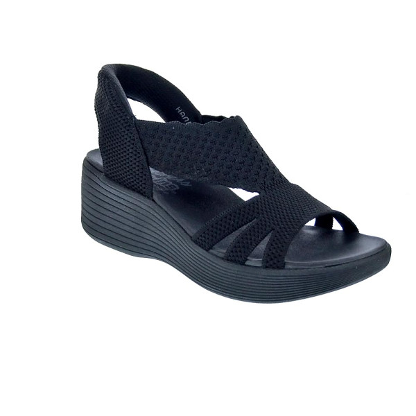 Sandalias Skechers zapatos Mujer modelo Parallel Lite Negro 