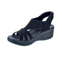 Sandalias Skechers zapatos Mujer modelo Parallel Lite Negro 