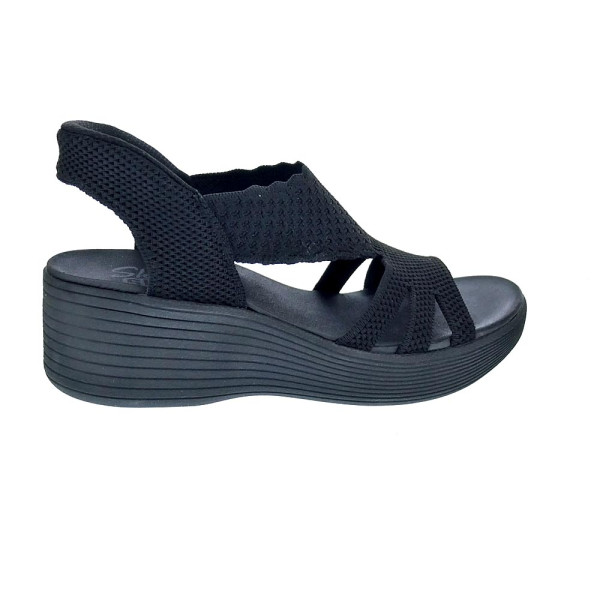 Sandalias Skechers zapatos Mujer modelo Parallel Lite Negro 